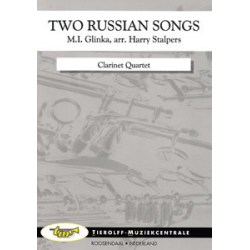 Two Russian Songs, Clarinet Quartet - Mikhail Glinka / Arr. Harry Stalpers