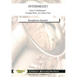 Intermezzo - from "L'Arlésienne", Saxophone Quartet - Georges Bizet / Arr. Johan Nijs