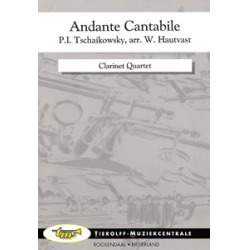 Andante Cantabile - Piotr Ilich Tchaikowsky (Pyotr Peter Ilyich Iljitsch Tschaikovsky) / Arr. Willy Hautvast