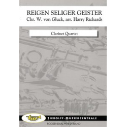 Reigen Seliger Geister (Dance of the Blessed Spirits), Clarinet Quartet - Christoph Willibald Gluck / Arr. Harry Richards