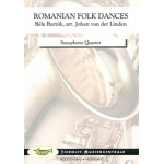 Romanian Folk Dances, Saxophone Quartet - Bela Bartok / Arr. Johan van der Linden