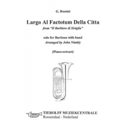 Largo Al Factotum, Baritone/Euphonium & Band (Piano Extract) - Gioacchino Rossini / Arr. John Nimbly