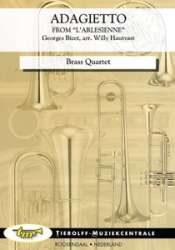 Adagietto, Brass Quartet - Georges Bizet / Arr. Willy Hautvast