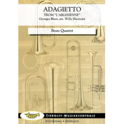 Adagietto, Brass Quartet - Georges Bizet / Arr. Willy Hautvast