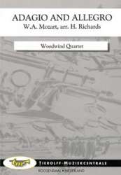 Adagio And Allegro, Woodwind Quartet - Wolfgang Amadeus Mozart / Arr. Harry Richards