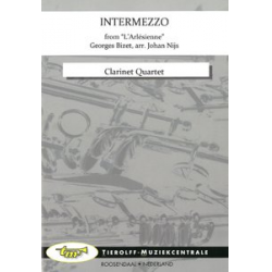 Intermezzo - from "L'Arlésienne", Clarinet Quartet - Georges Bizet / Arr. Johan Nijs