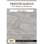 Marsch der Priester/Priest March (from "Die Zauberflöte/The Magic Flute"), Clarinet Quartet - Wolfgang Amadeus Mozart / Arr. Willy Hautvast