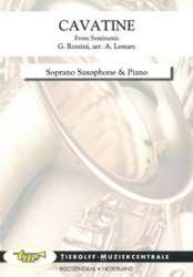 Cavatine (from the opera "Semiramide"), Soprano Saxophone & Piano - Gioacchino Rossini / Arr. André Lemarc