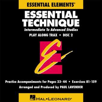 CD "Essential Technique, Disc 2"