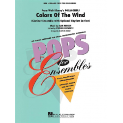 Colors of the Wind (From Pocahontas) (Clarinet Ensemble) - Alan Menken / Arr. Elliot Del Borgo