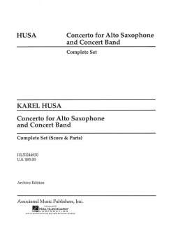 Concerto for Alto Saxophone and Band