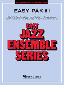 JE: Easy Jazz Ensemble Pak 01