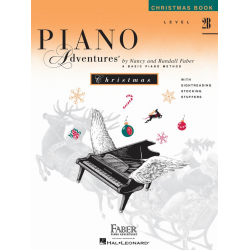 Piano Adventures Level 2B - Christmas Book - Nancy Faber
