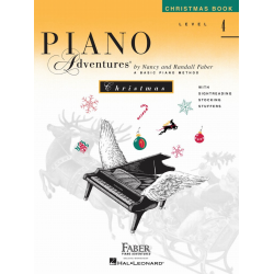 Piano Adventures Level 4 - Christmas Book - Nancy Faber