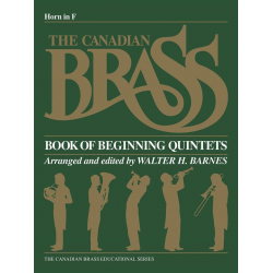 The Canadian Brass Book of Beginning Quintets - French Horn - Canadian Brass