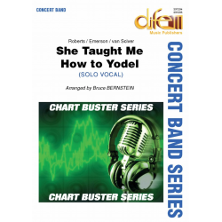 She Taught Me How To Yodel - VOCAL VERSION - Roger Emerson / Arr. Bruce Bernstein