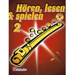 Hören, Lesen & Spielen - Band 2 - Querflöte - Joop Boerstoel / Arr. Jaap Kastelein