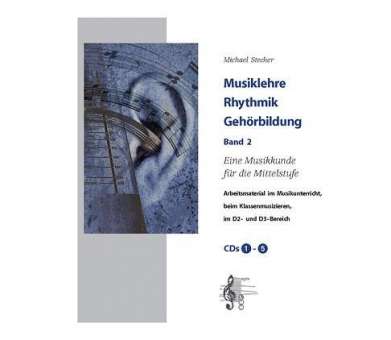 Musiklehre Rhythmik Gehörbildung Band 2 CDs 1-5