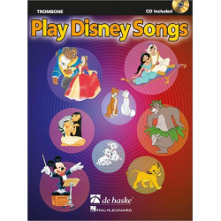 Play Disney Songs - Posaune BC + CD - Diverse / Arr. Jaap Kastelein
