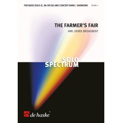 The Farmer's Fair (Solo für Tuba und Blasorchester) - Traditional / Arr. Derek M. Broadbent
