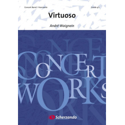 Virtuoso (für Klarinette und Blasorchester) -André Waignein
