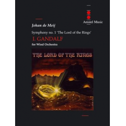 Partitur: The Lord of the Rings (I) - Gandalf (The Wizard) Revised Edition 2023 - Johan de Meij