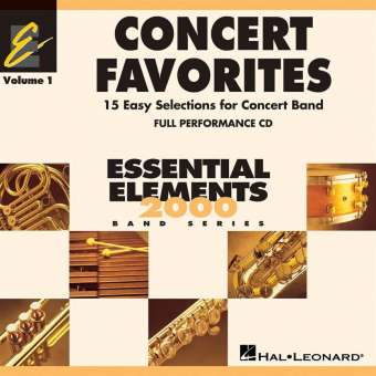 Essential Elements - Concert Favorites Vol. 1 - Full Performance CD