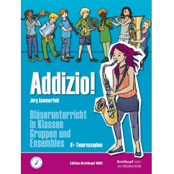 Addizio! - Schülerausgabe (Tenor-Sax in Bb) - Jörg Sommerfeld