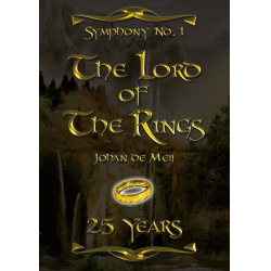 Buch: The Lord of the Rings - Faksimile und Aufnahme der Uraufführung - Johan de Meij