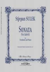 Sonata (Vox Gabrieli) for Trombone and Piano - Stjepan Sulek