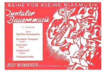 Inntaler Bauernmusik - Heft 3 (5-13stimmig) - Gottlieb Weissbacher