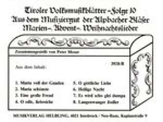 Tiroler Volksmusikblätter 10 - Peter Moser