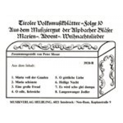 Tiroler Volksmusikblätter 10 - Peter Moser