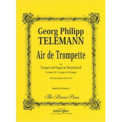 Air de Trompette (Trumpet and Organ) - Georg Philipp Telemann / Arr. Edward Tarr