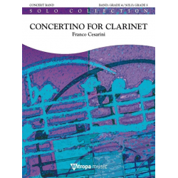 Concertino for Clarinet, Opus 48 - Franco Cesarini