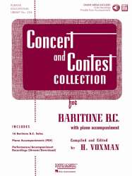 Concert and Contest Collection for Baritone BC - Diverse / Arr. Himie Voxman