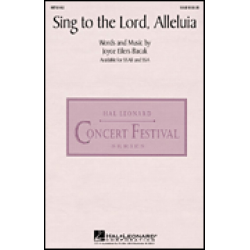 Sing to the Lord, Alleluia - SSA - Joyce Eilers-Bacak