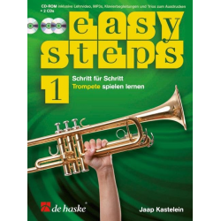 Easy Steps 1 Trompete - Schritt für Schritt Trompete spielen lernen - Jaap Kastelein