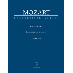 Serenade in c-moll KV 388 (384a) - Studienpartitur - Wolfgang Amadeus Mozart
