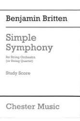 Simple Symphony For String Orchestra op. 4 - Study Score - Benjamin Britten