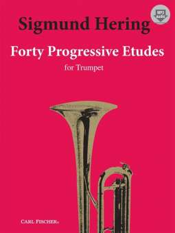 Forty progressive Etudes for trumpet