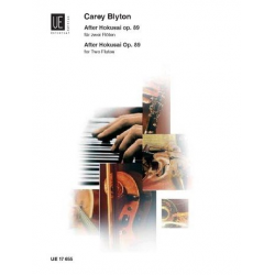 After Hokusai op.89  für zwei Flöten - Carey Blyton