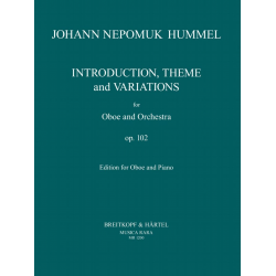 Introduktion, Thema und Variationen op. 102 - Johann Nepomuk Hummel / Arr. Hermann Dechant