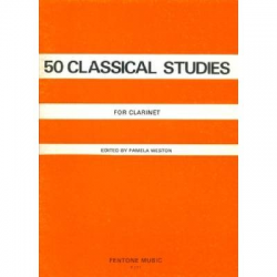 50 Classical Studies for Clarinet - Pamela Weston