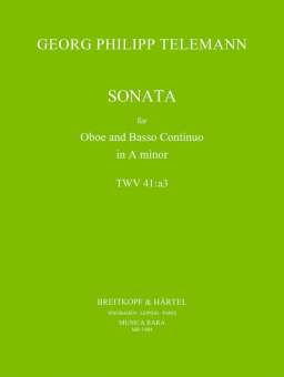 Sonate A-Moll TWV 41:A3