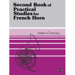 Second Book of Practical Studies für Waldhorn - Robert W. Getchell