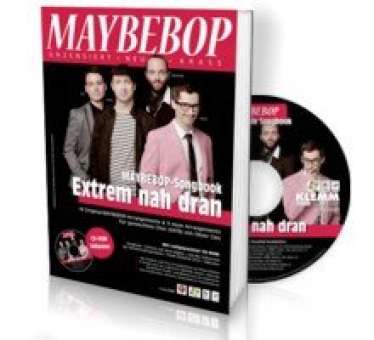 MAYBEBOP-Songbook «Extrem nah dran» - Druckausgabe inkl. CD mit Songbook digital