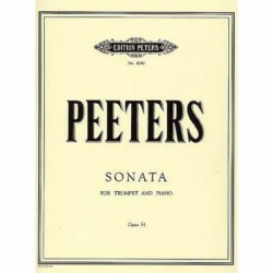 Sonatina op.51 für Trompete & Klavier - Flor Peeters