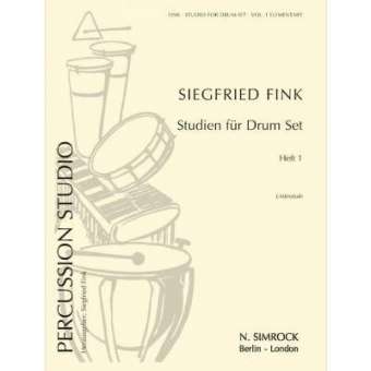 Studien für Drum Set  Heft 1 (Unterstufe)