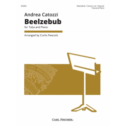 Beelzebub (Air Varie) for Tuba & Piano - Andrea Catozzi / Arr. Julius Seredy